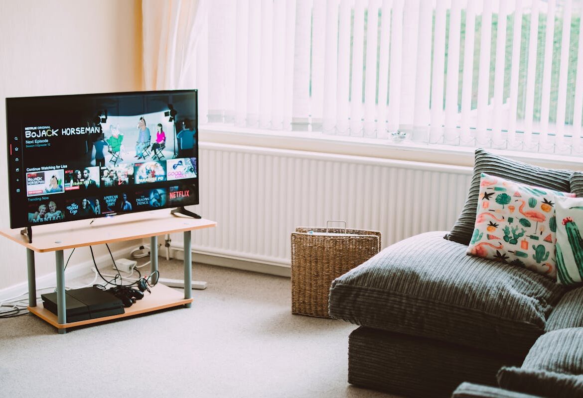 Größe des Fernsehers