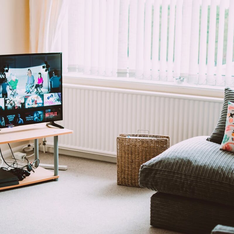 Größe des Fernsehers